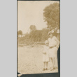 Woman and child on beach (ddr-densho-316-171)