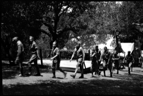 Boy Scouts walking on a path (ddr-densho-480-19)