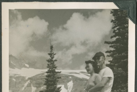 Couple on Mt. Rainier (ddr-densho-328-227)