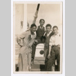 Four men on a ship (ddr-densho-471-2)
