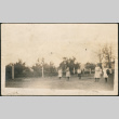 Girls playing baseball (ddr-densho-293-202)