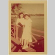 Two women on a dock (ddr-densho-298-11)