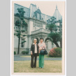 Mitsuye Yabe and Friend Outside Bansuiso Villa (ddr-ohs-1-219)