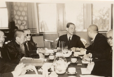 Wang Jingwei at the Qingdoa conference (ddr-njpa-1-1051)
