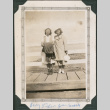 Two women on dock (ddr-densho-316-343)