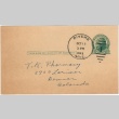 Letter sent to T.K. Pharmacy from Gila River concentration camp (ddr-densho-319-303)