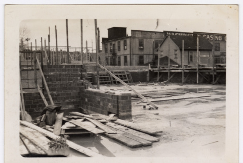 Construction at the new temple building (ddr-sbbt-4-130)